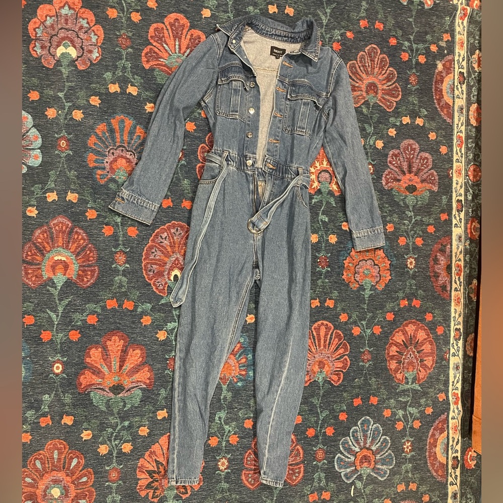 Jean One-Piece Jumpsuit Size Small